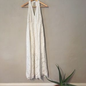 Bb Dakota RSVP Lace Halter Dress